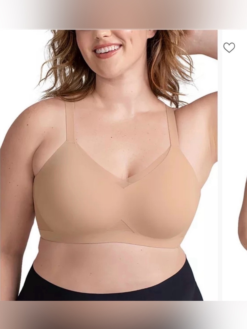 Honeylove Lift Wear CrossOver Send Bra Size L 38B/C